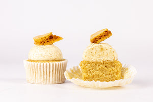 Rooibos and honeycomb cupcake