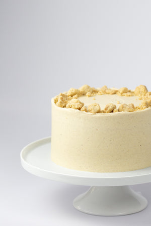 Apple crumble cake